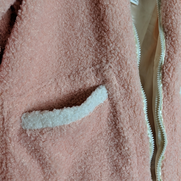 Urban Republic Girls Teddy Bear Fur Jacket NWT - Picture 5 of 8